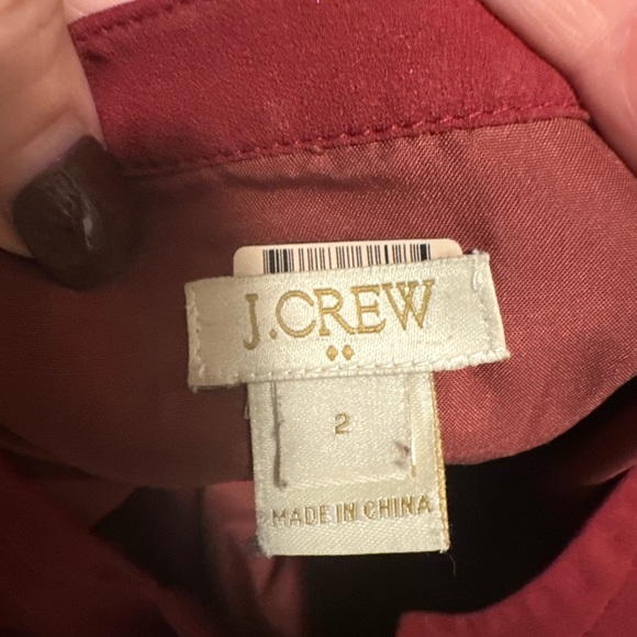 J. Crew Long Sleeve Dress with Flutter Sleeve - Picture 4 of 4